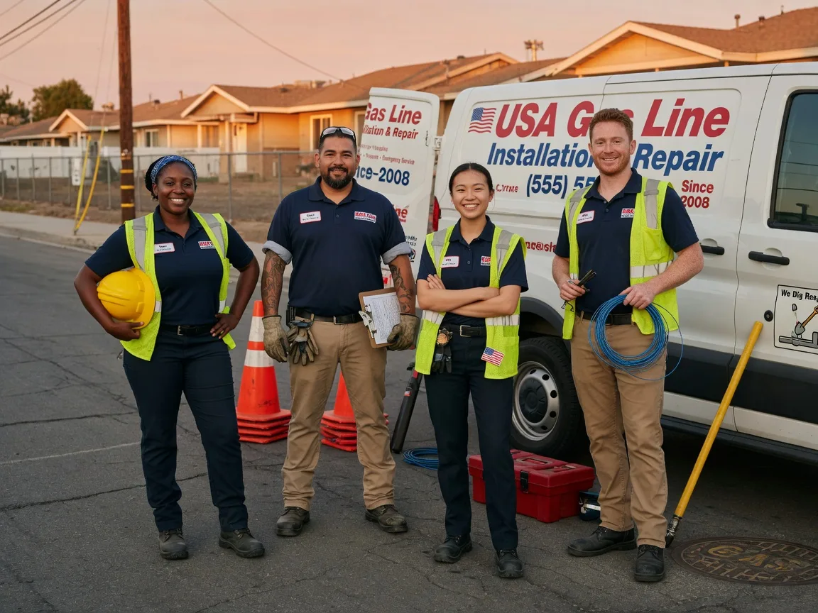 Gas Line Installation company in Hope, ND